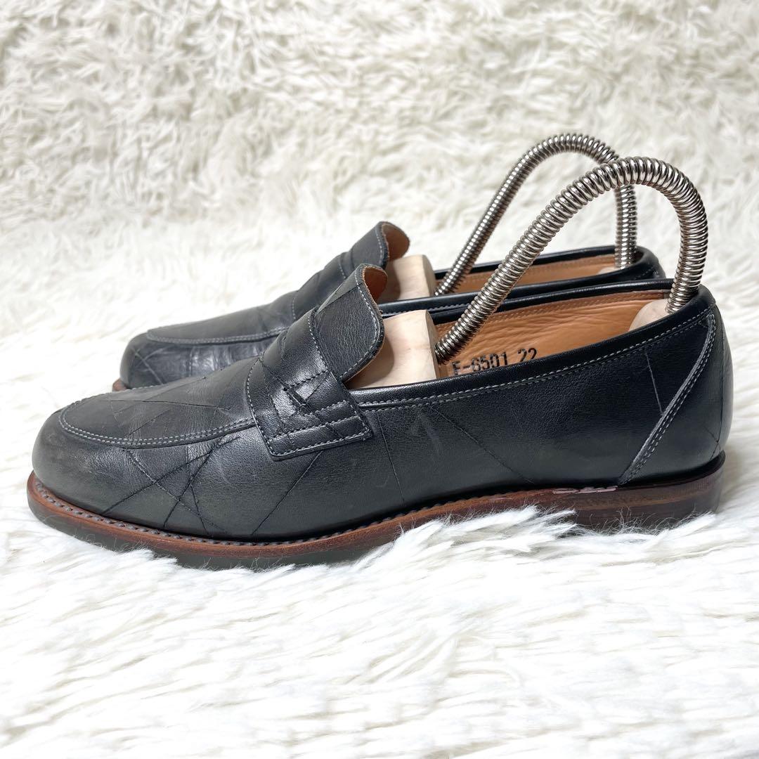 【美品】SCOTCH GRAIN マトリックス ローファー ダークグリーン 美品】SCOTCH GRAIN マトリックス ローファー ダークグリーン