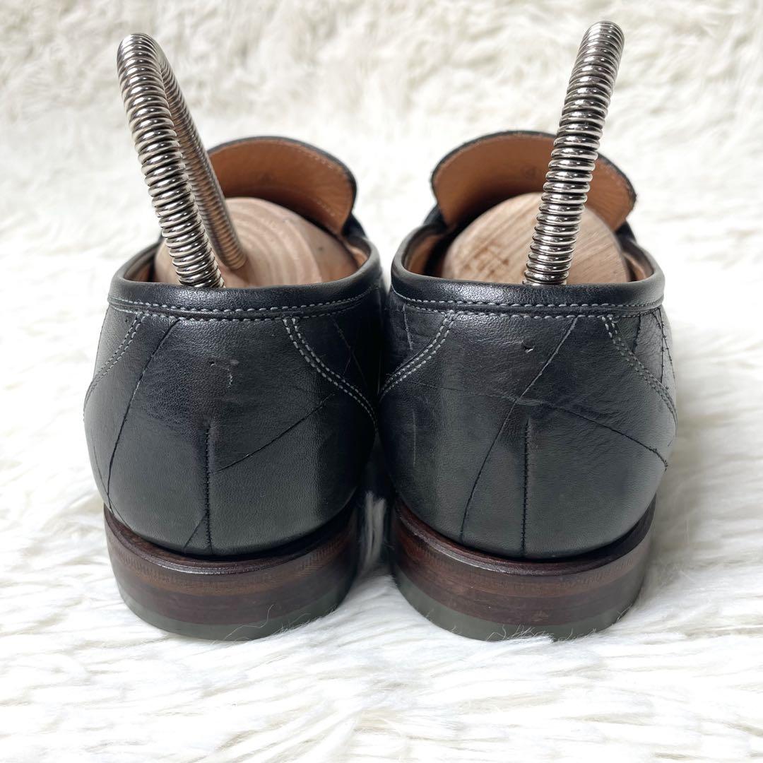 【美品】SCOTCH GRAIN マトリックス ローファー ダークグリーン 美品】SCOTCH GRAIN マトリックス ローファー ダークグリーン