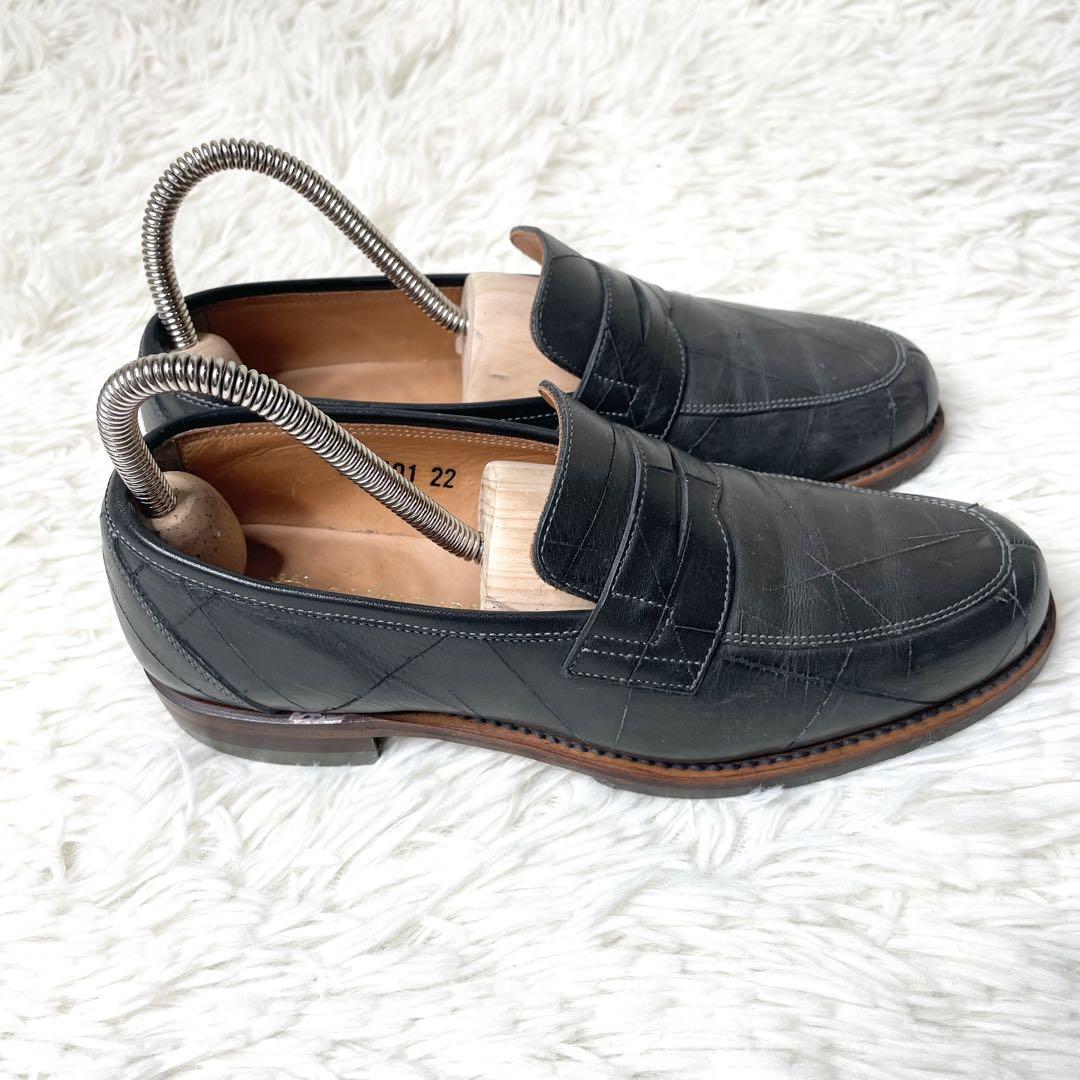 美品】SCOTCH GRAIN マトリックス ローファー ダークグリーン