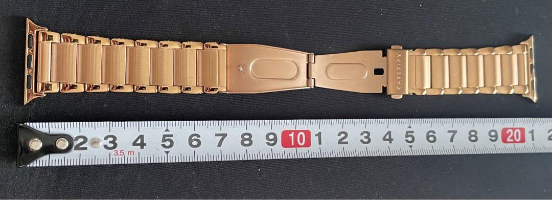 ★超美品★CASETiFY Apple Watch ステンレススチールベルト