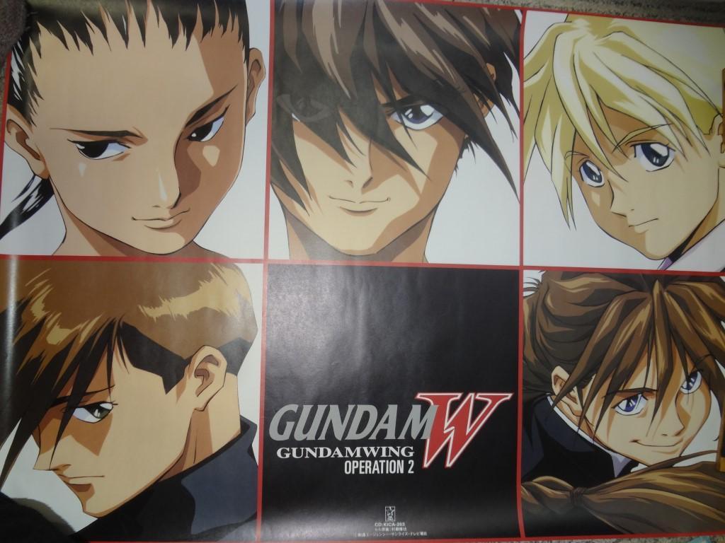 ポスター 新機動戦記ガンダムW 5枚