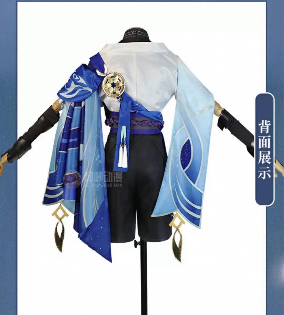 原神 放浪者 コスプレ 未使用 Lサイズ ウィッグ付き