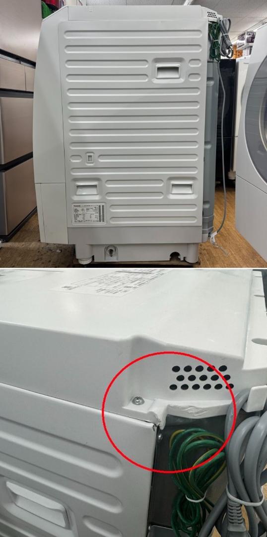 美品 Panasonic パナソニック ドラム式洗濯乾燥機 NA-LX125BR