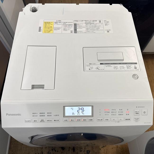 美品 Panasonic パナソニック ドラム式洗濯乾燥機 NA-LX125BR