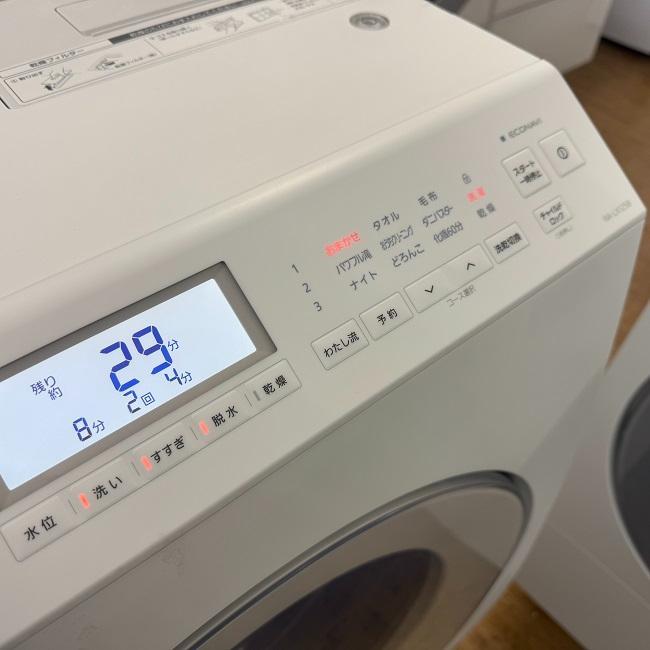 美品 Panasonic パナソニック ドラム式洗濯乾燥機 NA-LX125BR