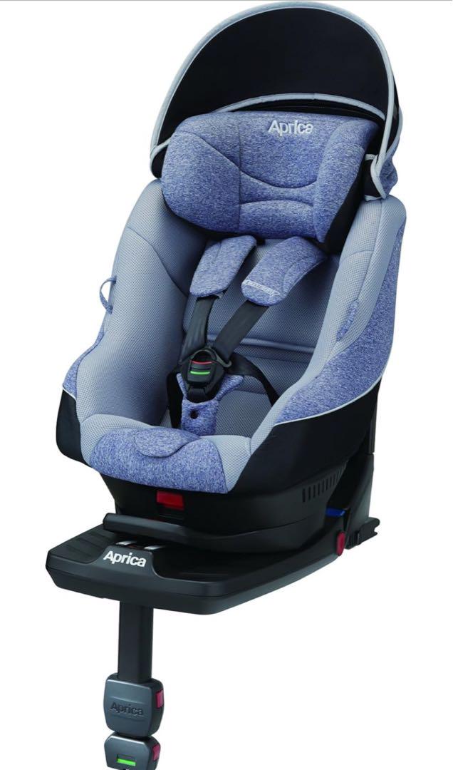 Aprica クルリラAC チャイルドシート グレー ISOFIX