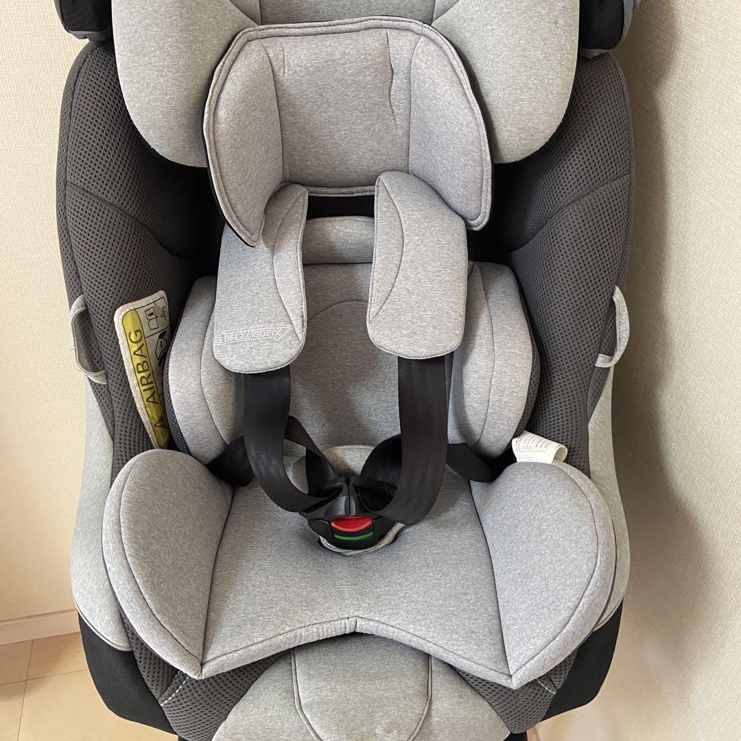 Aprica クルリラAC チャイルドシート グレー ISOFIX