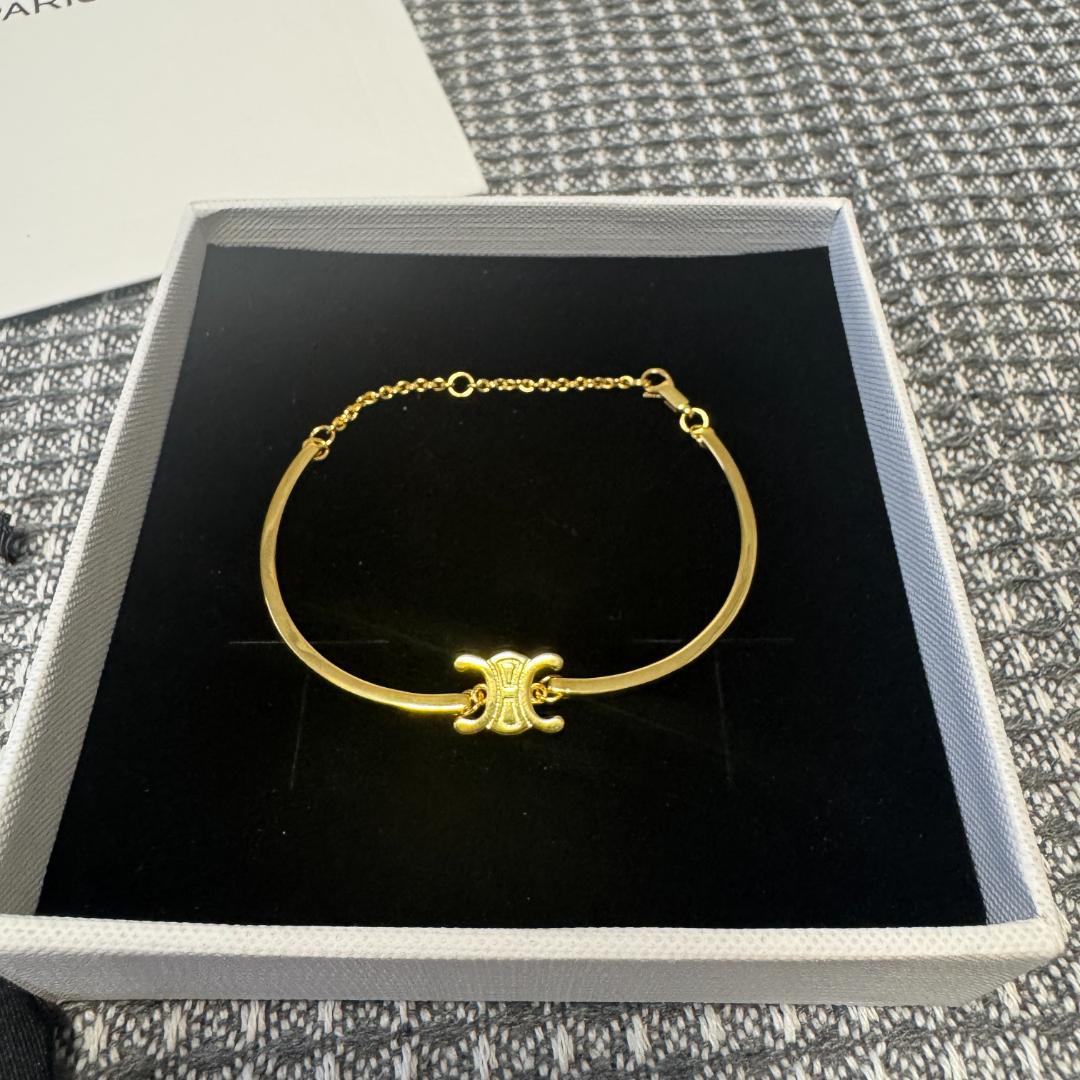 CELINE ゴールドバングル