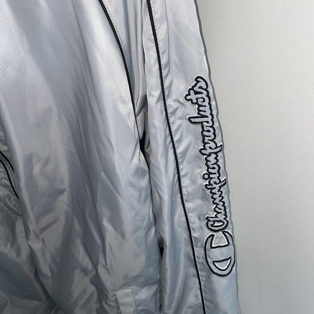 Champion シルバー ブラック ジャケット