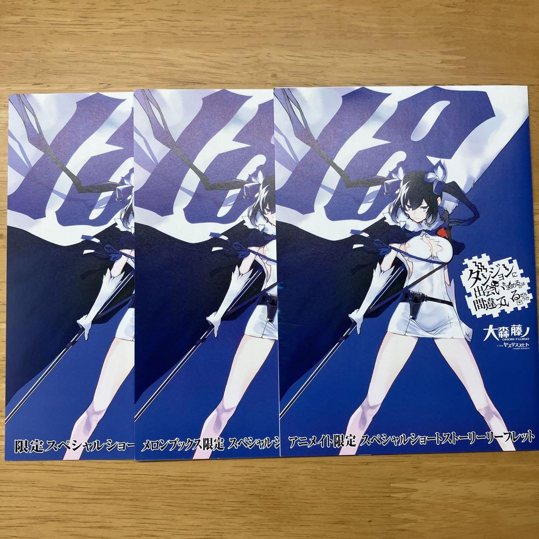ダンまち 全巻 特装版 小冊子 リーフレット 多数 Amazon.co.jp: ソード・オラトリア13 メロンブックス特典SS