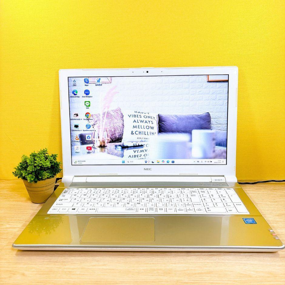 すぐ使える薄型ノートパソコン カメラ付PC