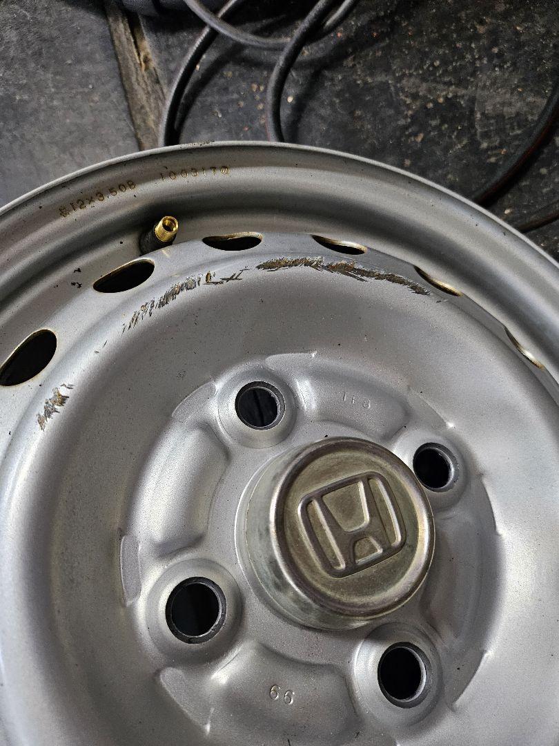 ホンダ 12インチ ホイール 4本セット　ナット付き