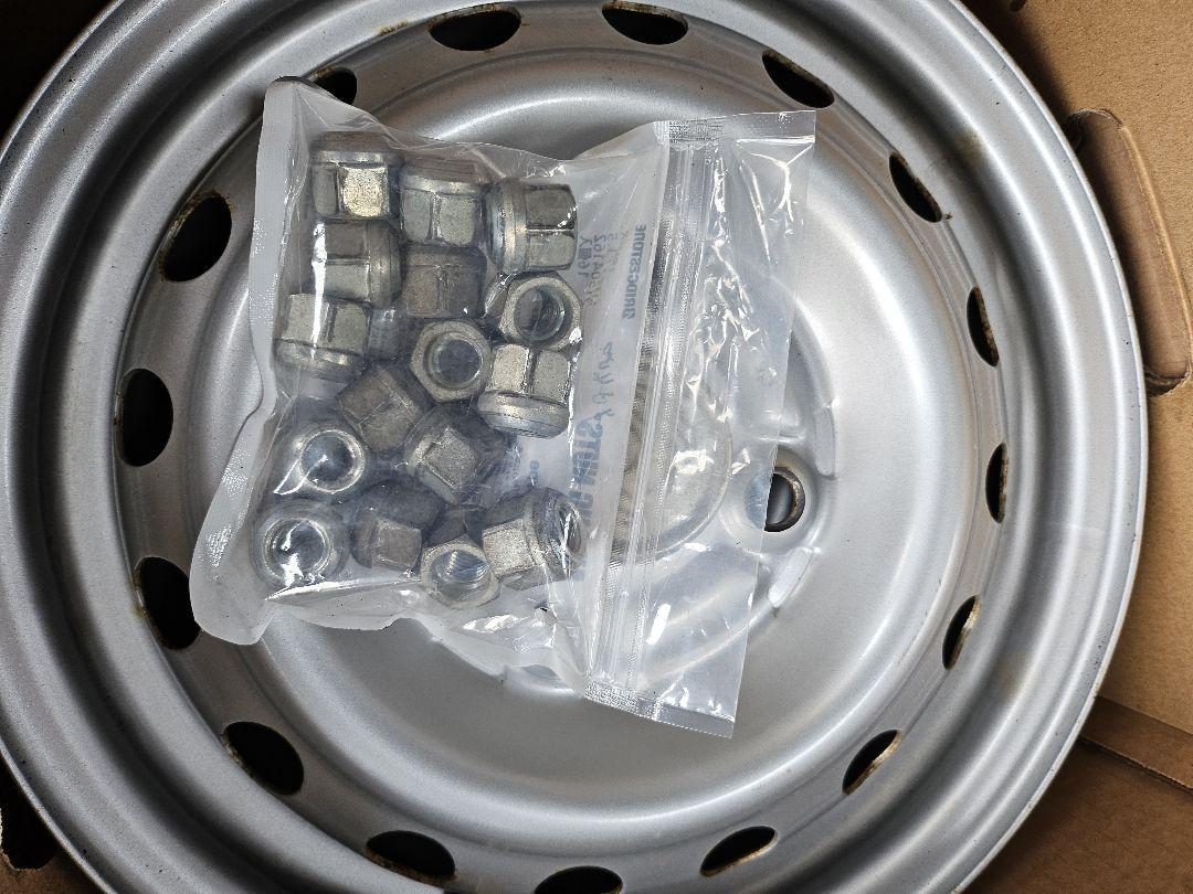 ホンダ 12インチ ホイール 4本セット　ナット付き