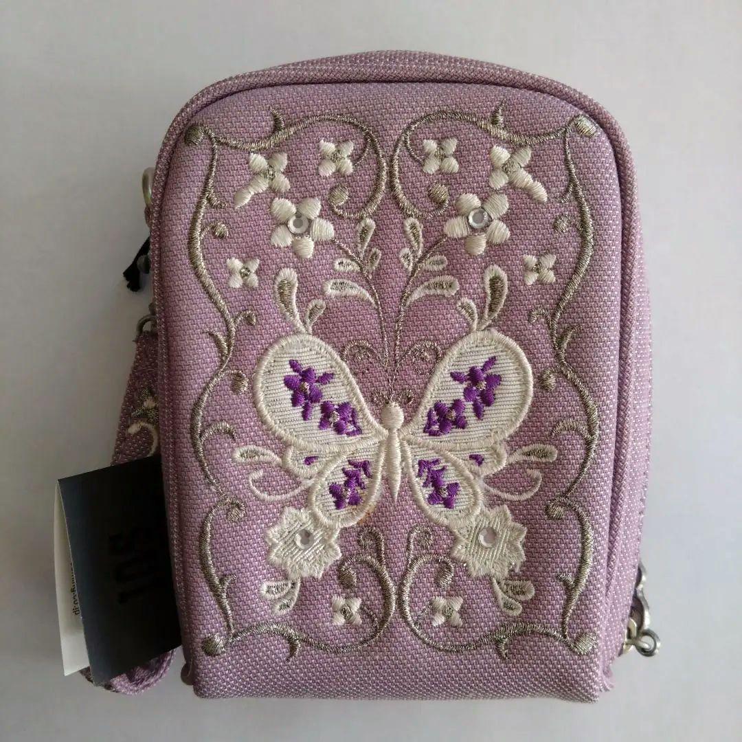 最も優遇の ANNA メルカリ - 蝶々刺繍 紫 ポーチ シガレットケース アナスイ SUI 小物