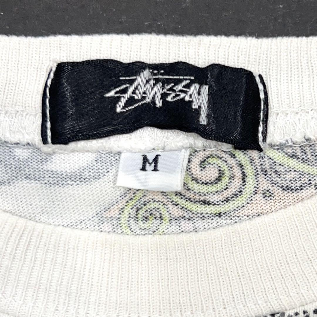 89 Stussy SS SCROLL Print Tee old 80s