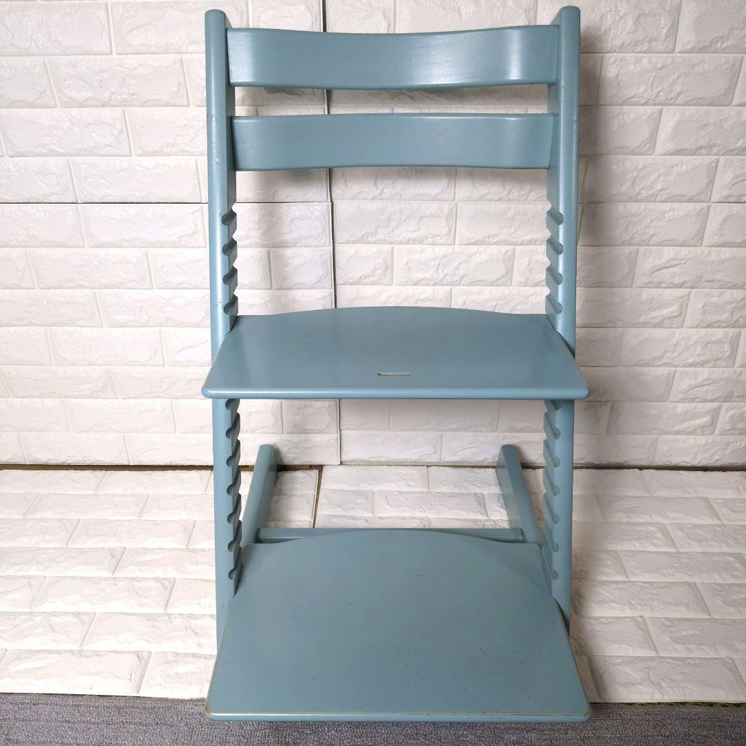 廃盤色 ストッケ トリップトラップ アクアブルー STOKKE 子供椅子