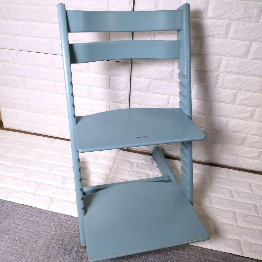 廃盤色 ストッケ トリップトラップ アクアブルー STOKKE 子供椅子