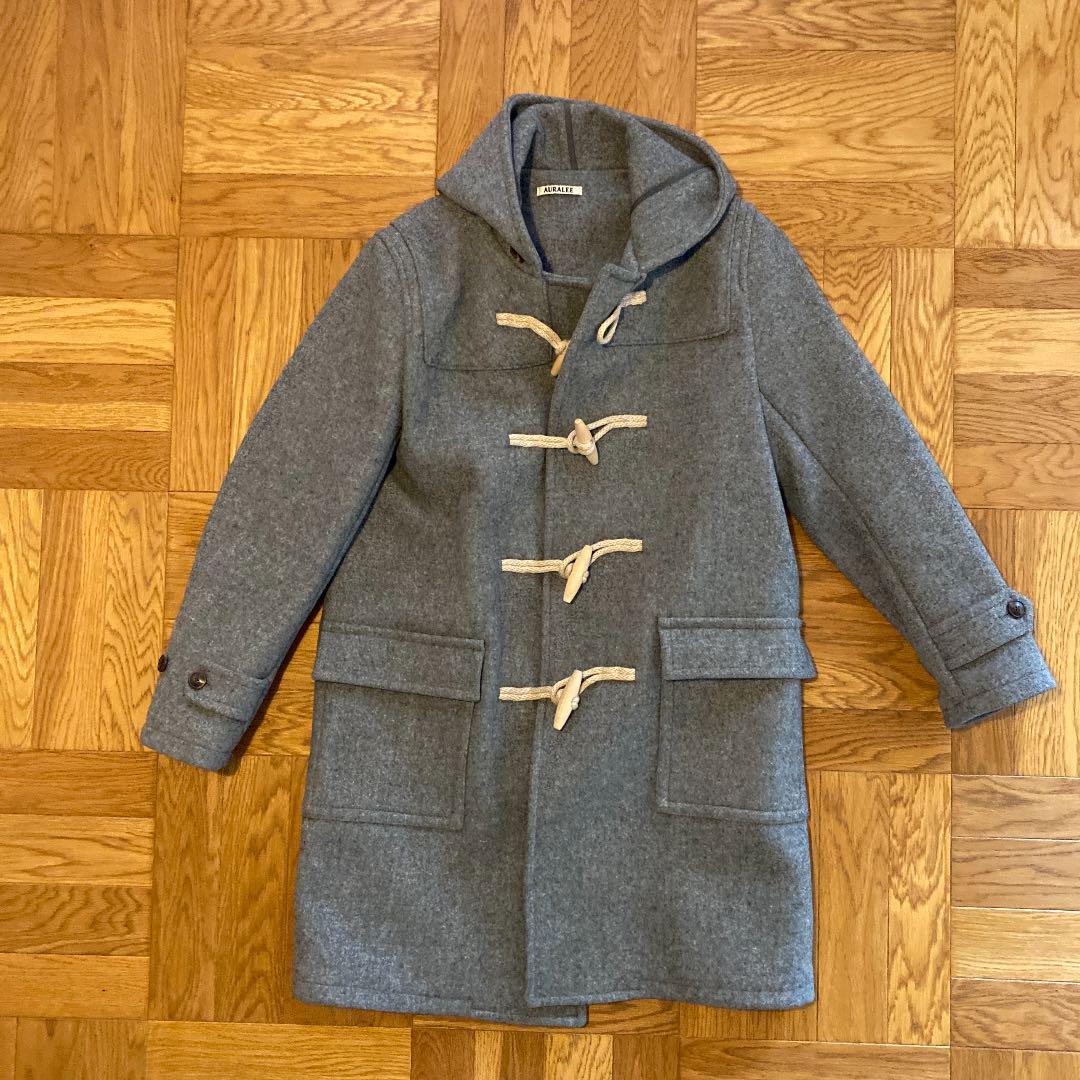 AURALEE HEAVY MELTON DUFFLE COAT サイズ4
