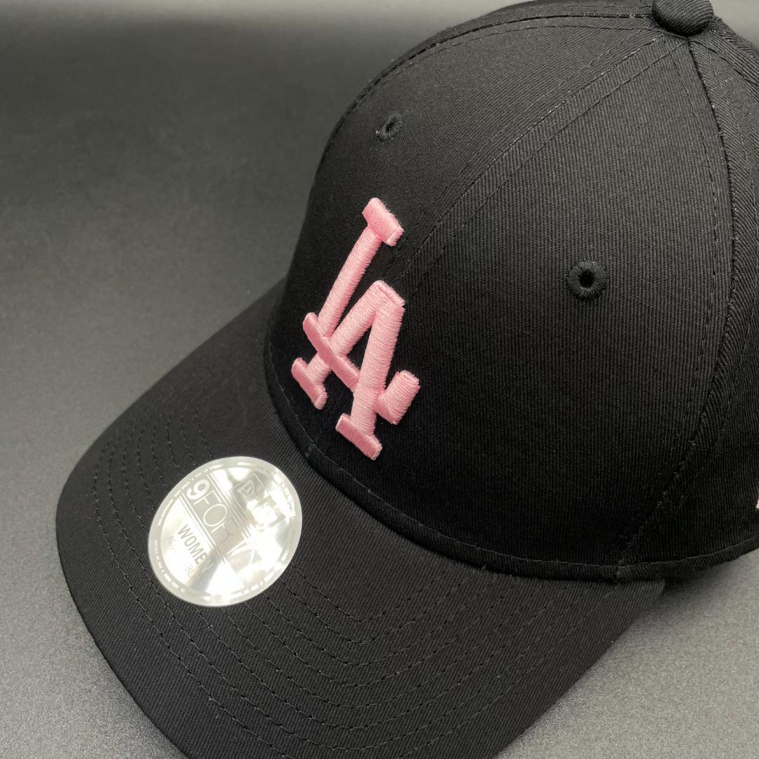 ニューエラ LA ドジャース ローズ ブラック NEW ERA 9FORTY ROSE 海外限定 Newera ニューエラ 9Forty Aフレーム LA Dodgers