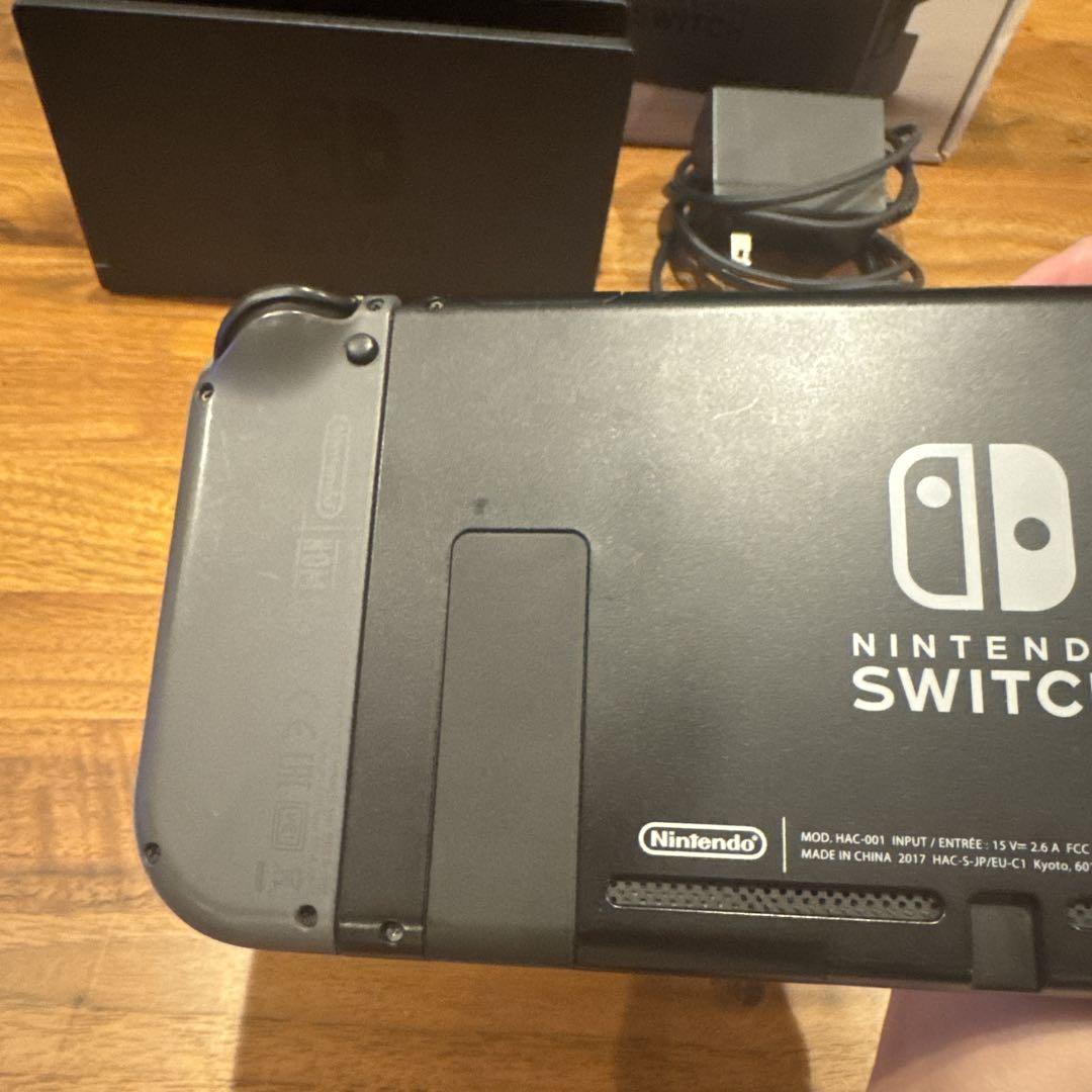 Switch Nintendo Switch 本体　グレー　ソフト付き 任天堂 Nintendo Switch グレー 新モデル Nintendo Switch