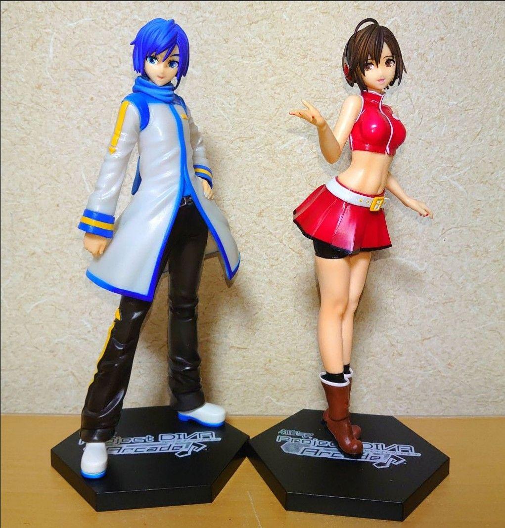初音ミク ProjectDIVA KAITO MEIKO プレミアム フィギュア