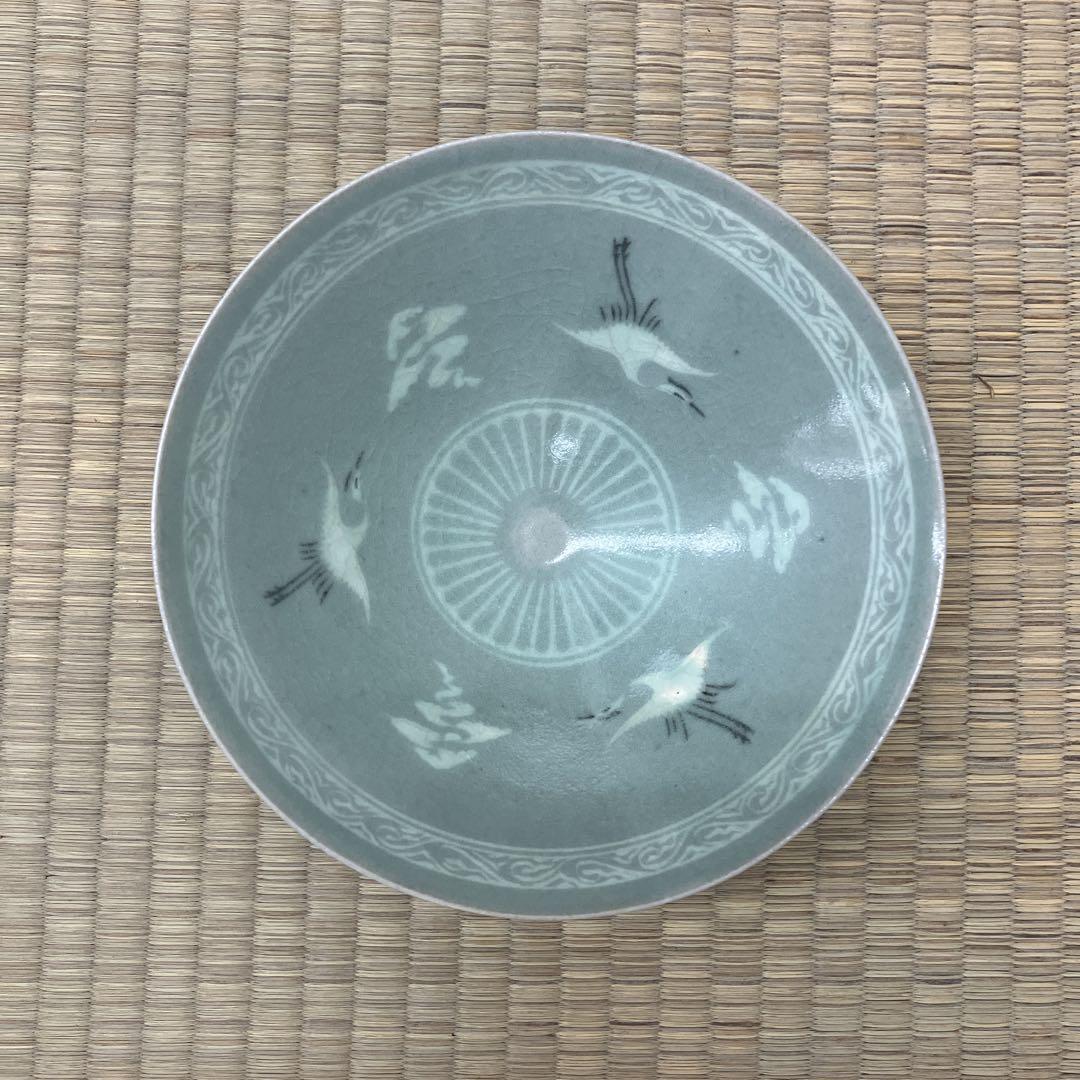 高麗青磁　茶碗　直径12㎝　東さ6-1105③ 高麗青磁 茶碗 直径12㎝ 東さ6-1105③ 工芸品