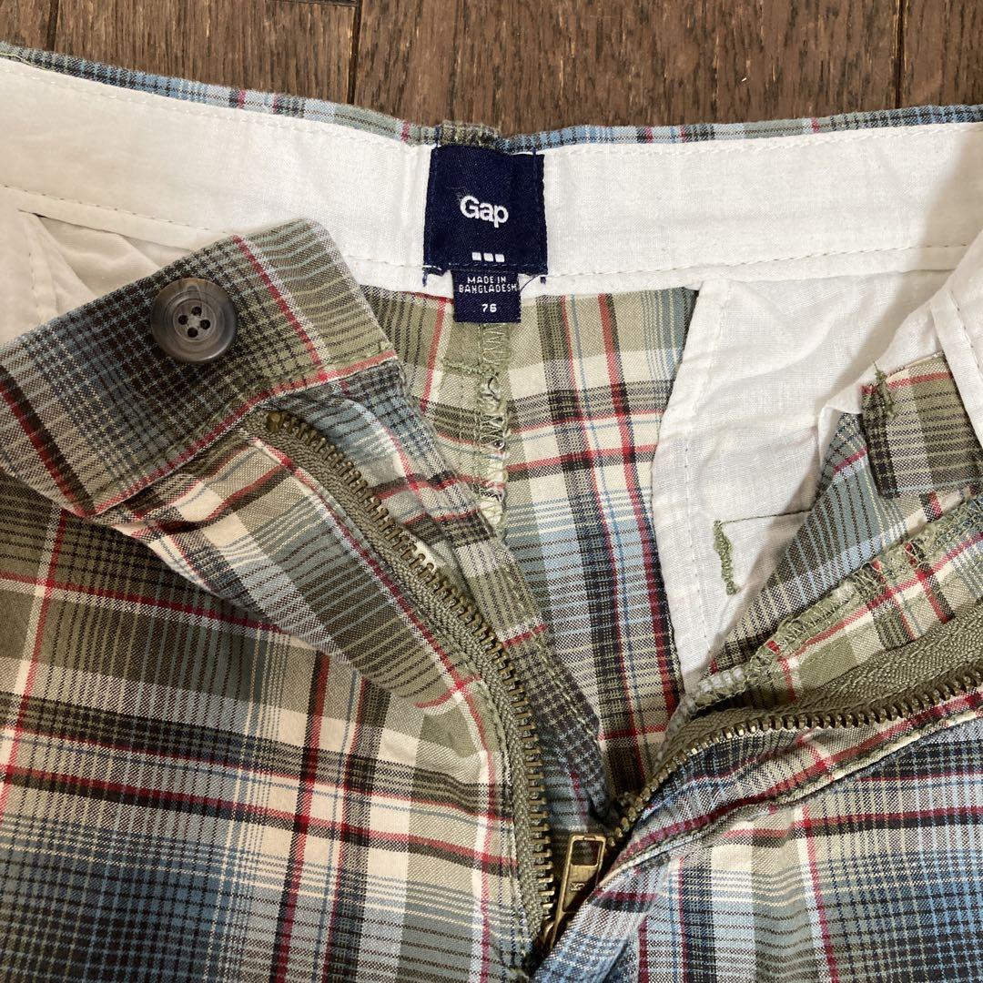 Gap チェック柄ショートパンツ 75 - メルカリ