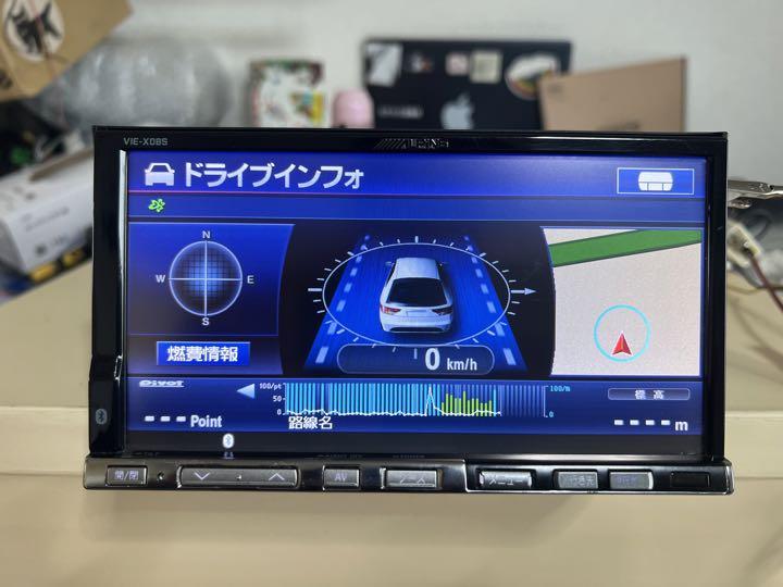 ALPINE VIE-X08S 地図2012年