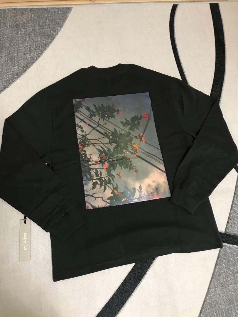 新品未使用　FOG エッセンシャルズ 花柄　長袖Ｔシャツ ブラック　Mサイズ