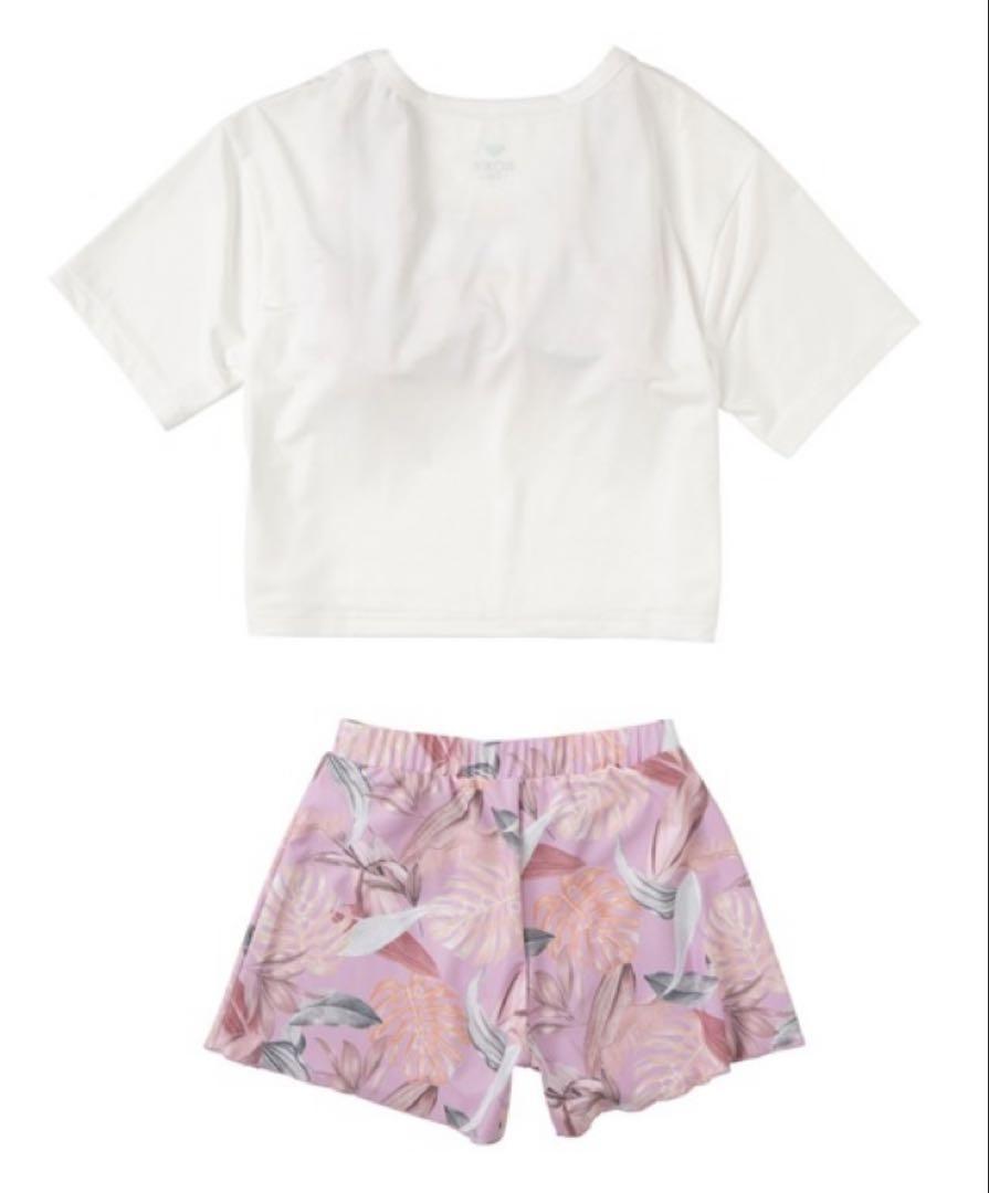 ロキシー キッズ 水着 150 ラッシュガード ビキニ 3点セット ROXY