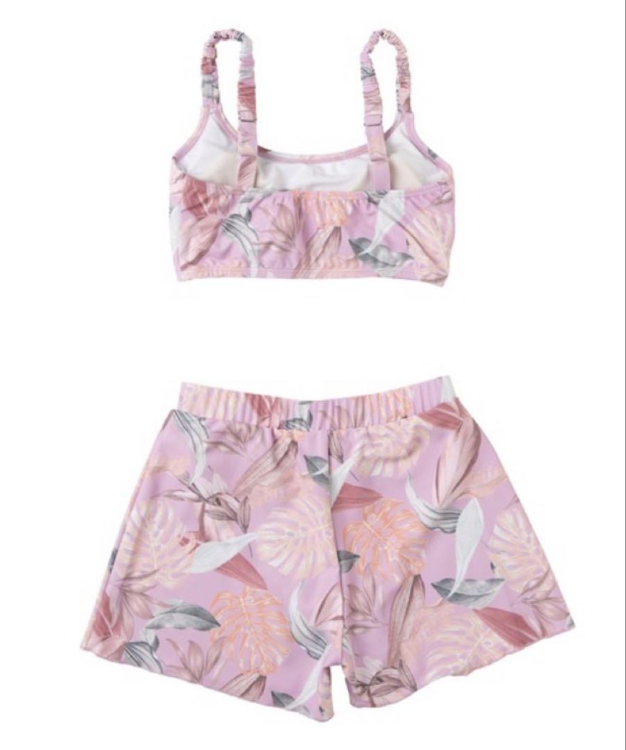 ロキシー キッズ 水着 150 ラッシュガード ビキニ 3点セット ROXY