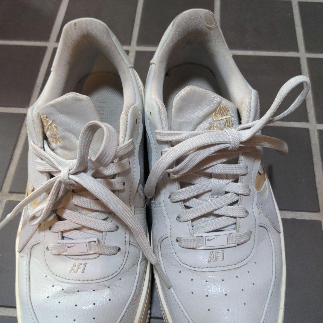 Nike Air Force 1 ホワイト レザー スニーカー NIKE AIR FORCE 1 HIGH '07 