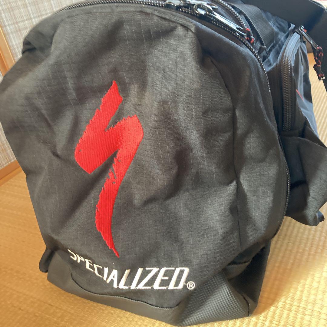 スペシャライズド　自転車遠征、スポーツバッグ黒 刺繍 履いていることを忘れる軽さと、至高の履き心地 S-Works Torch