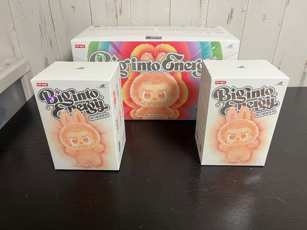 ラブブ Big into Energy 2個セット 外 き BOX