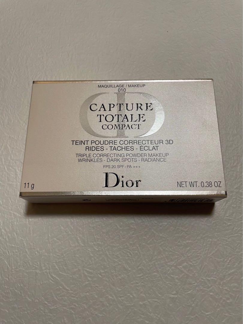 カプチュール トータル トリプル コレクティング パウダー コンパクト　010 試してみた】Dior 【旧】カプチュール トータル トリプル コレク