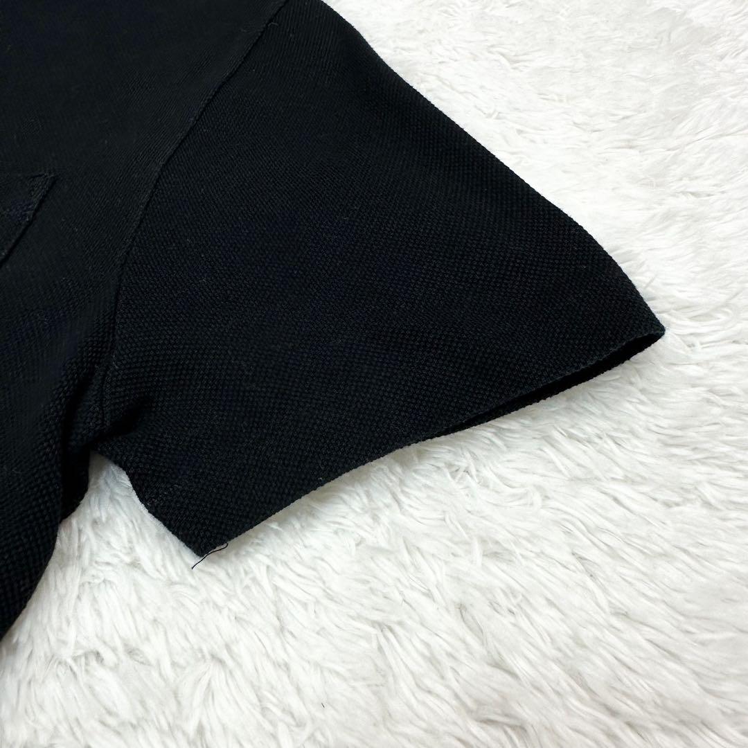 美品⭐︎ラルフローレン　パープルレーベル　ポロシャツ　ホースロゴ　黒　XS 三越伊勢丹 | RALPH LAUREN PURPLE LABEL/ラルフローレン