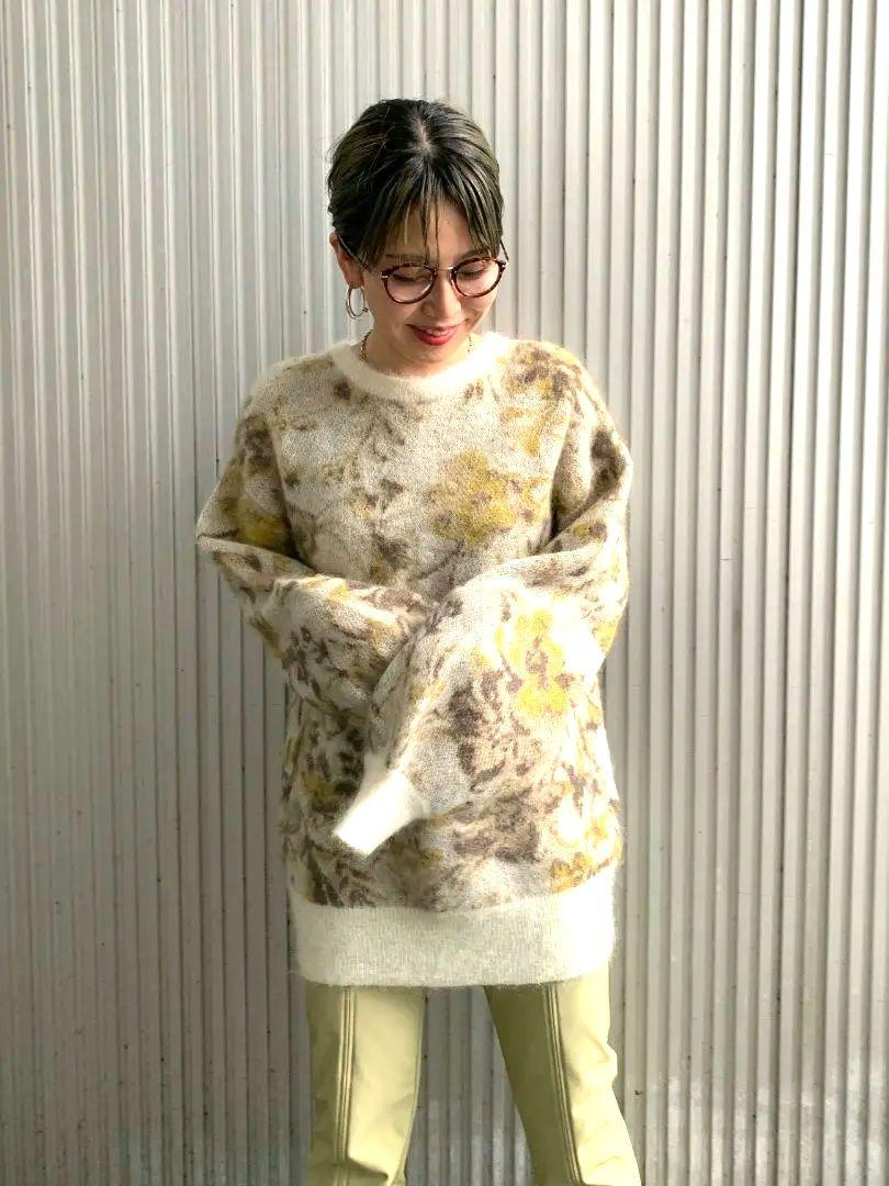 大人気✨Ameri Vintage nostalgic rug knit AMERI 3WAY NOSTALGIC RUG KNIT vintage