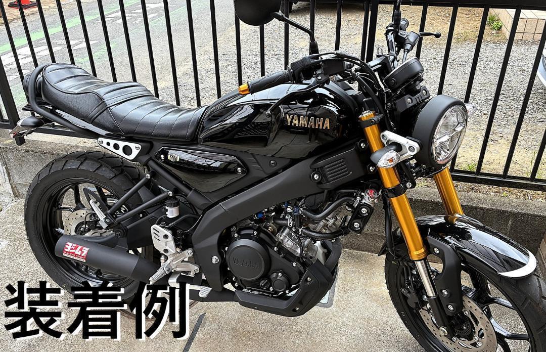 XSR125 茶ツートン タックロールシート / RE46J XSR155 XSR155 鋲打ち 茶ツートン タックロールシート/ RE46J XSR125