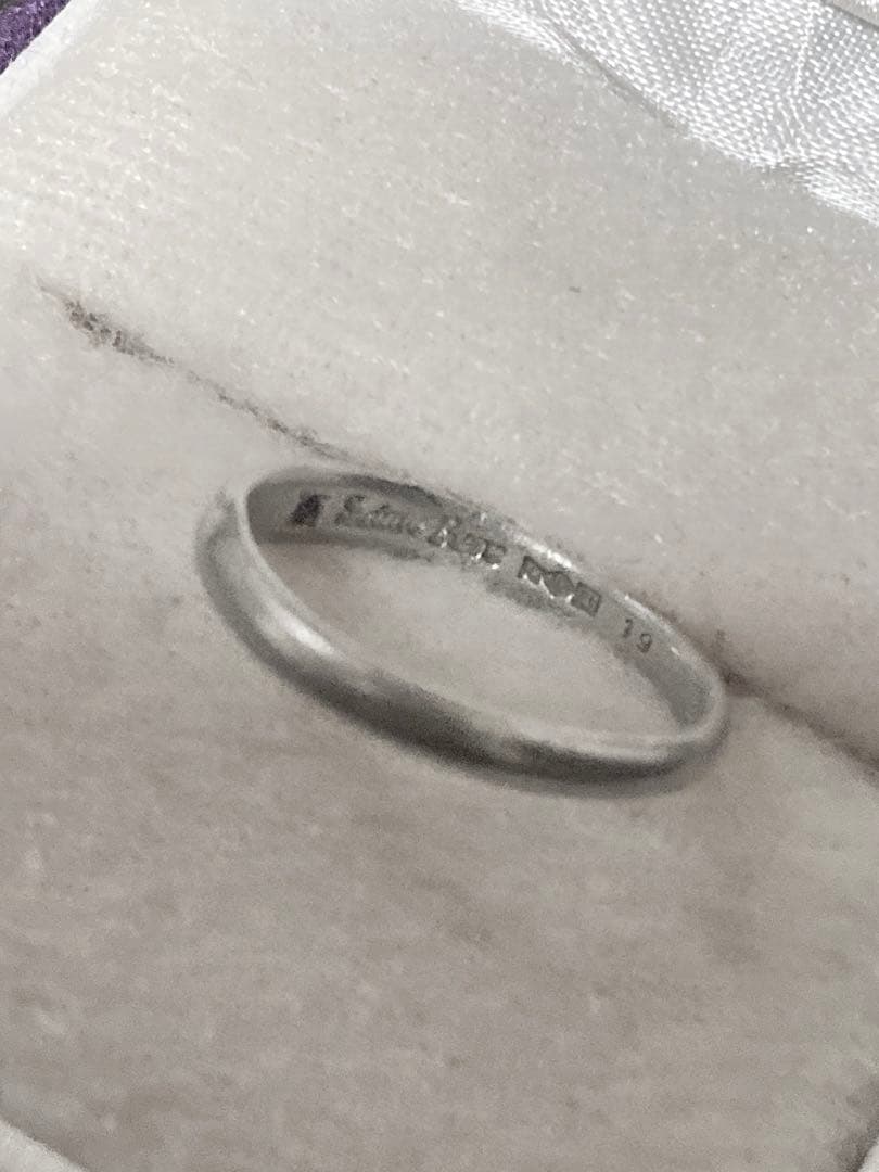 「宝物」純白金 PT1000 ブルーダイヤモンド セミオーダー プラチナリング