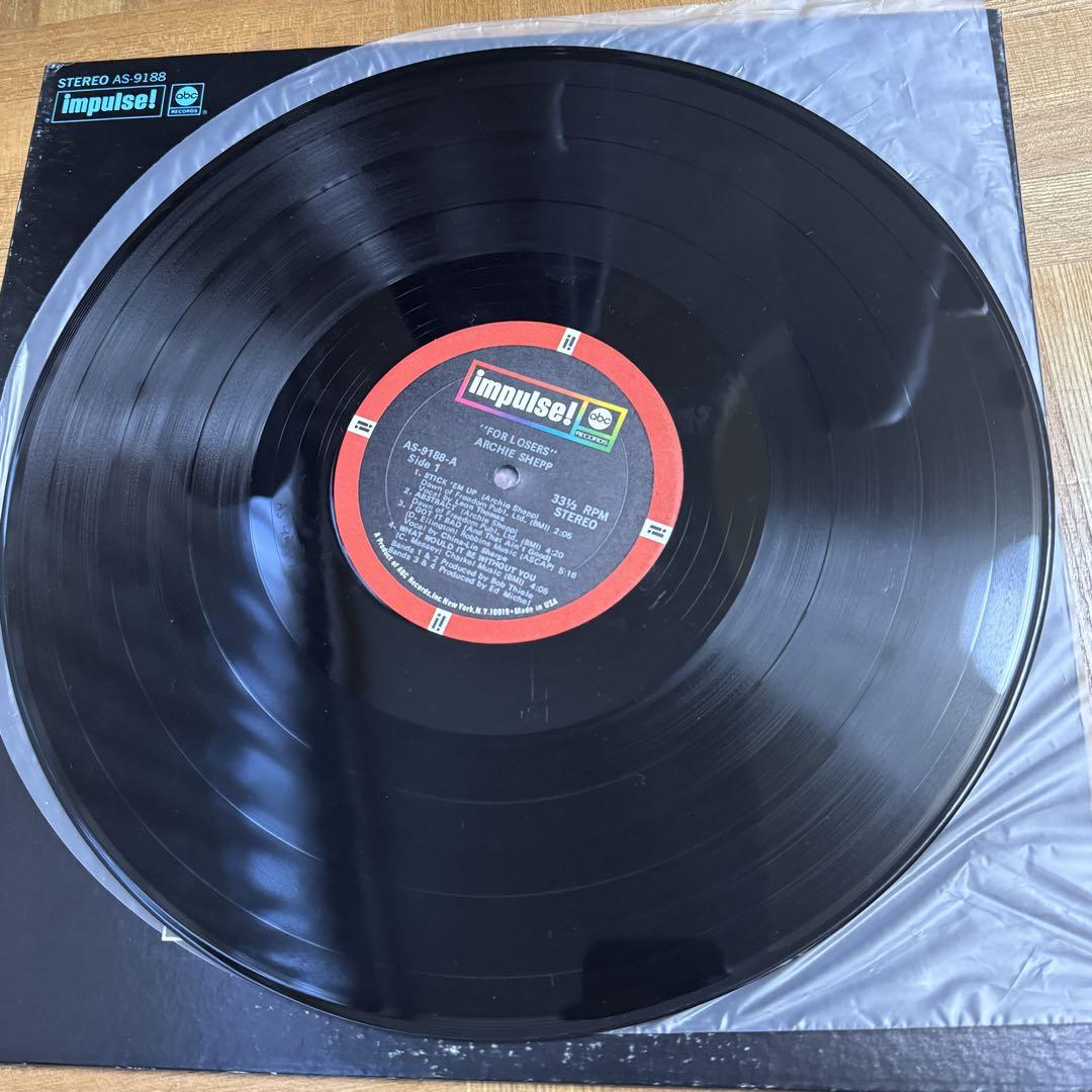 アーチー・シェップ/フォー・ルーザーズ - LPレコード