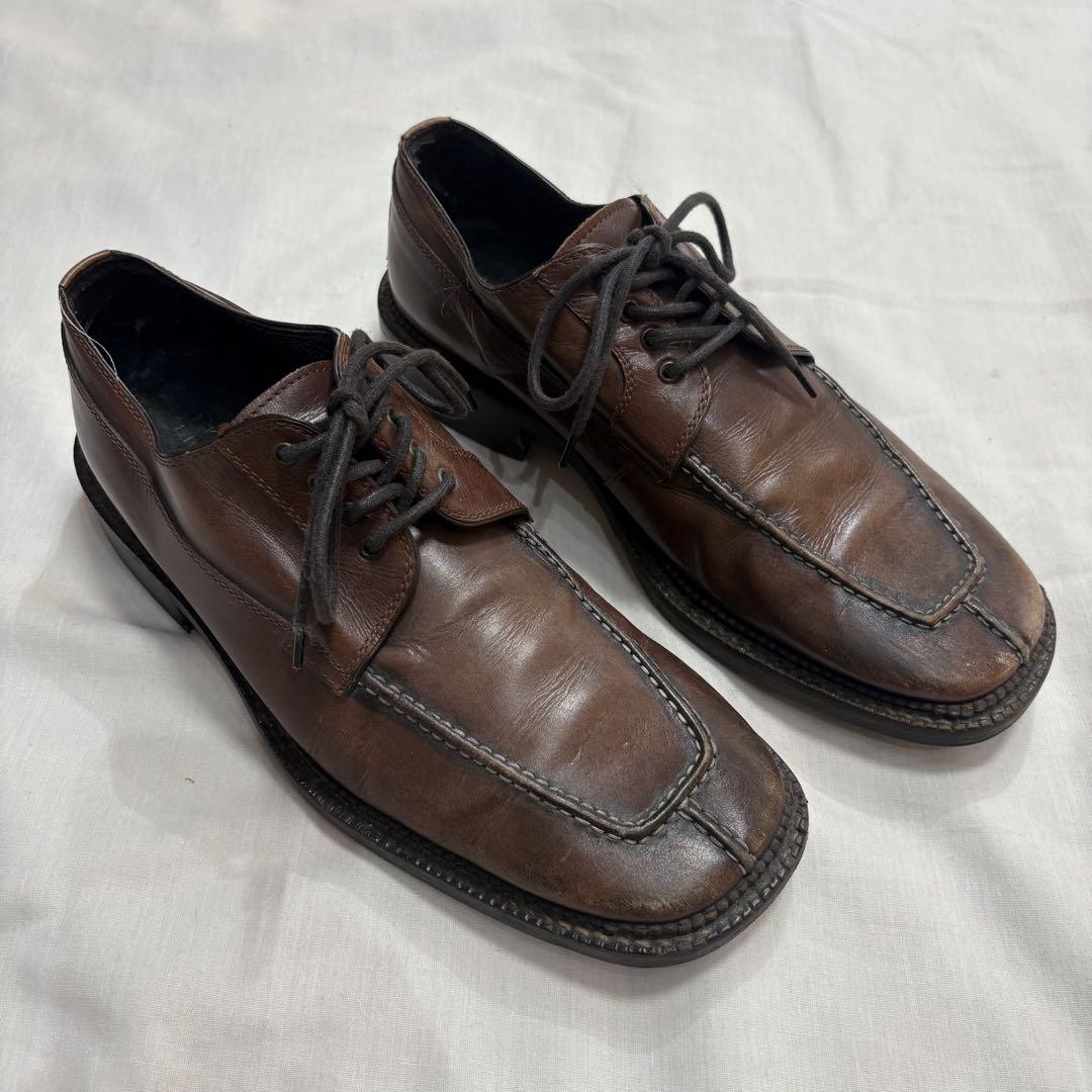 靴 90s-00s US Vintage Fade Leather Shoes