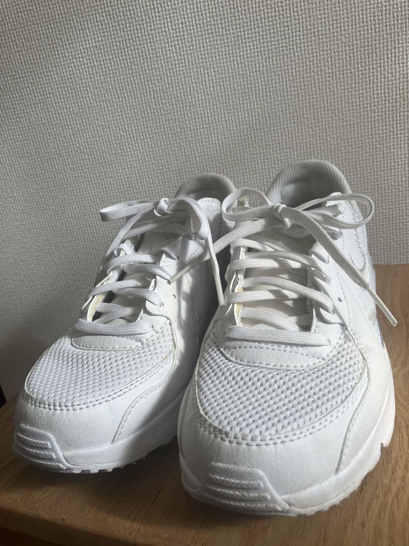 NIKE AIR MAXナイキスニーカー24cm白✖️シルバー