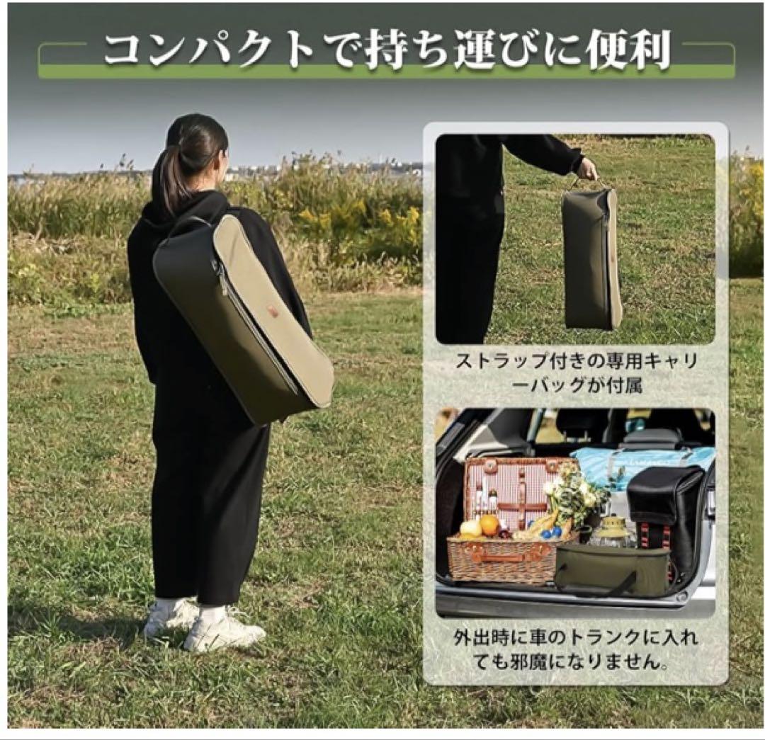 TOMOUNT ロッキングチェア ハンモックチェア 折りたたみキャンプ椅子