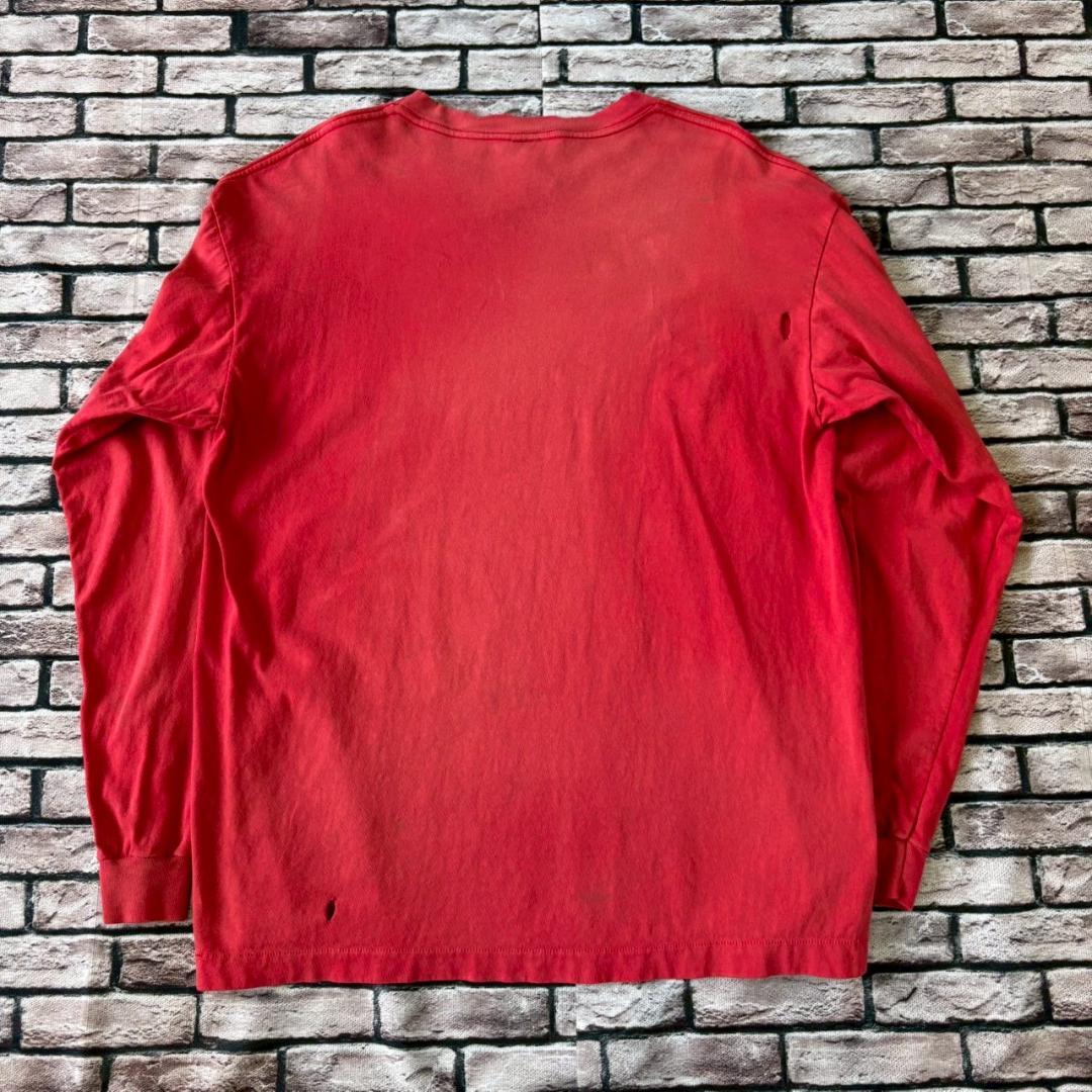 セントマイケル★24SS ヴィンテージ加工ロングスリーブTシャツ カットソー