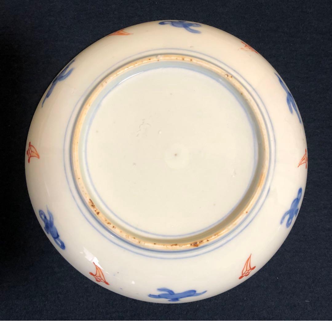 《レ》伊万里 金彩色絵 中皿5客 6寸皿 取り皿 1f 《レ》伊万里 金彩色絵 中皿5客 6寸皿 取り皿 1f