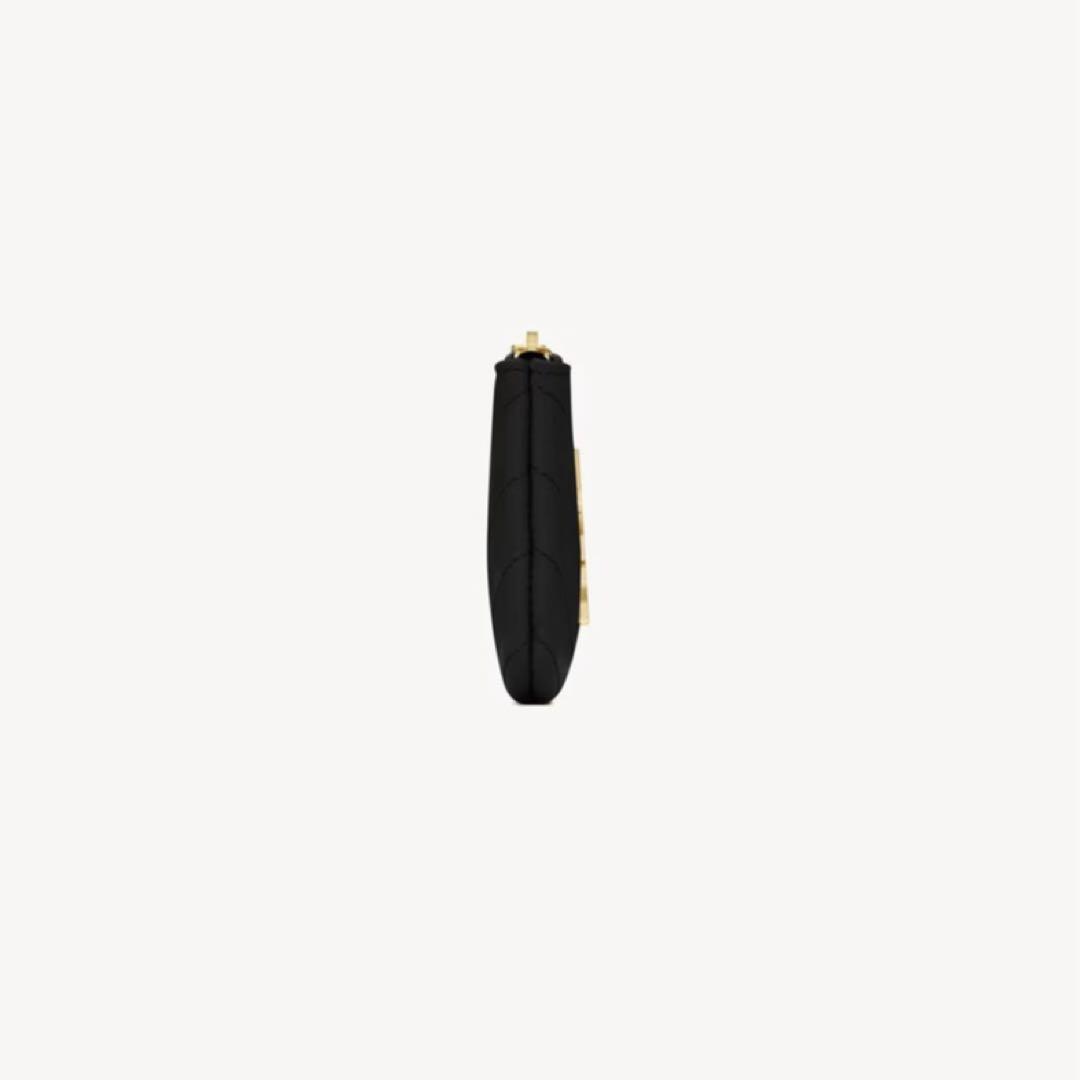 YSL モノグラムサンローランキーポーチ ブラックレザーキーケース 新品