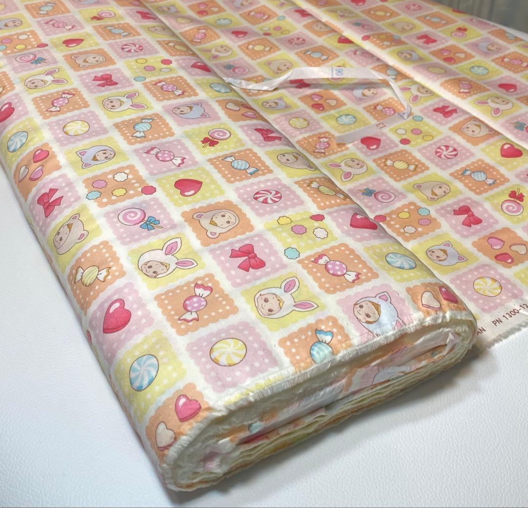 【D】生地 原反生地　プリント生地　反売　13M