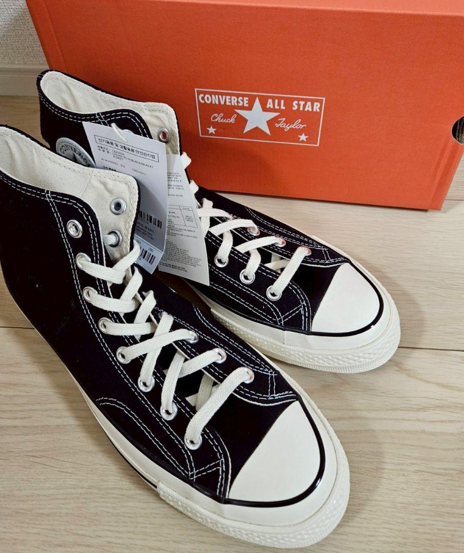 【CONVERSE】ct70 チャックテーラー　ハイカット　BK 28.0㎝