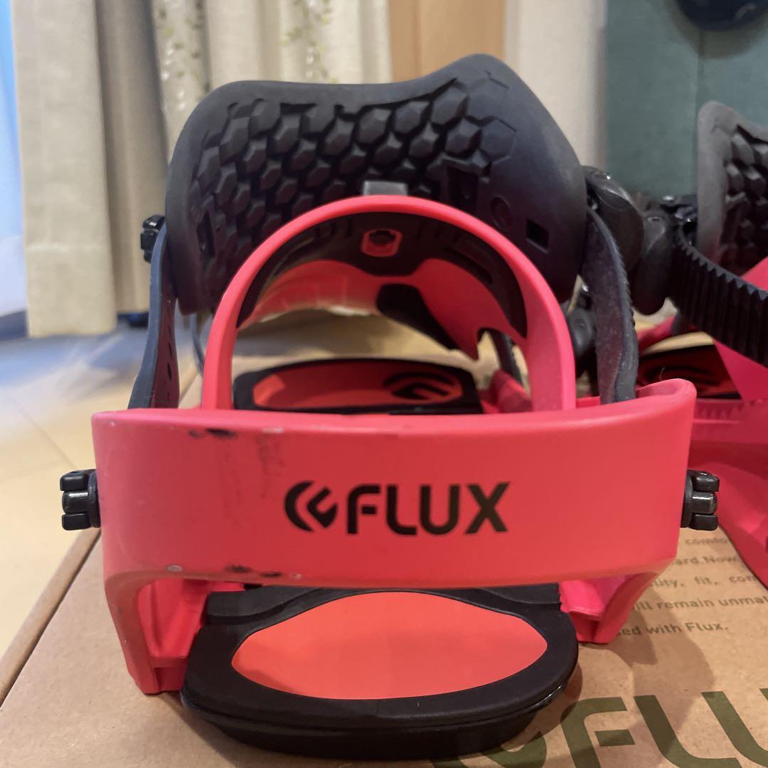 FLUX XF スノーボードビンディング ピンク/ブラック