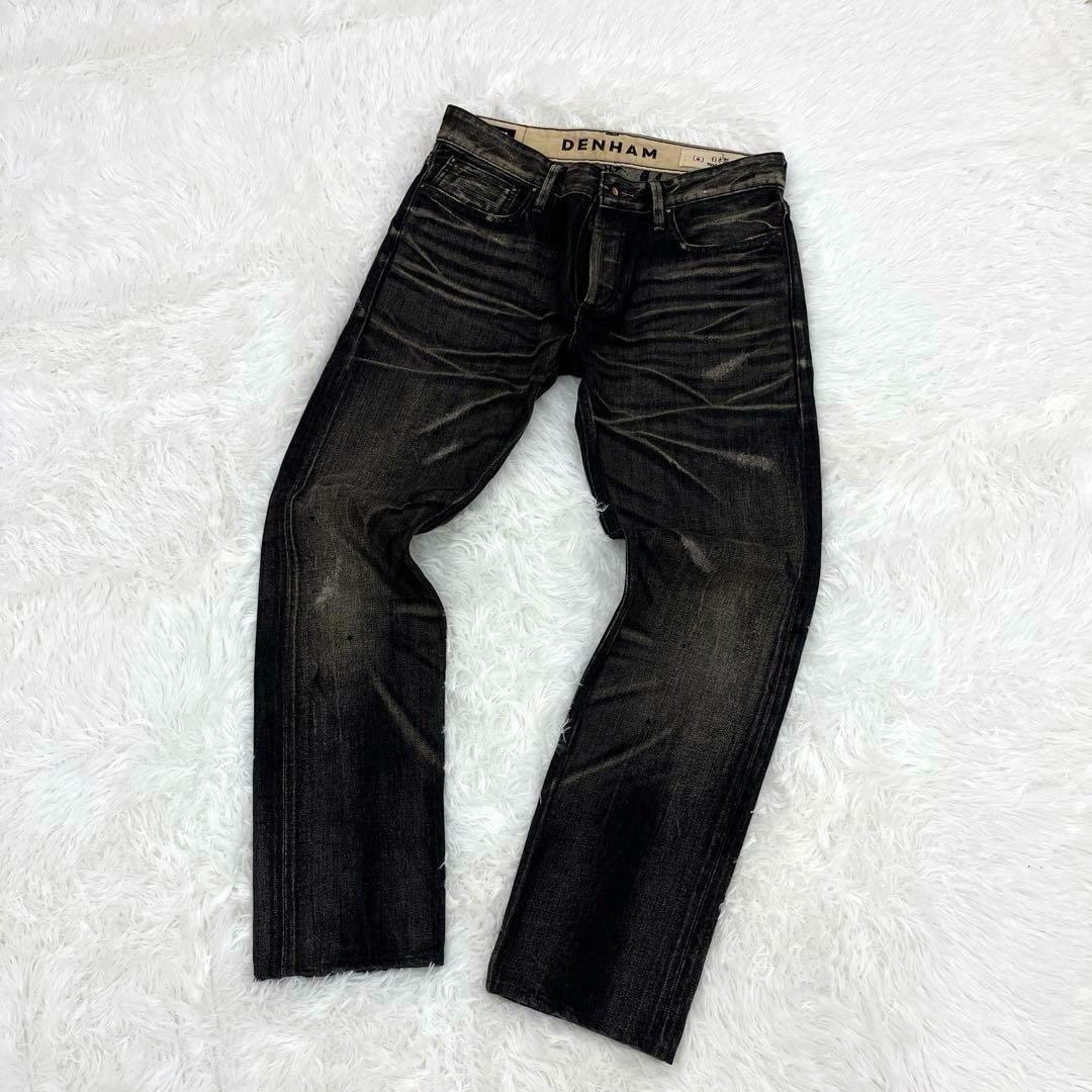 【美品】デンハム・デニムパンツ・ジーパン・RAZOR・日本製・最高級ライン・M 美品】デンハム・デニムパンツ・ジーパン・RAZOR・日本製・最